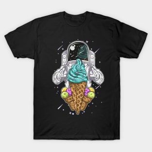 astronaut with ice cream T-Shirt